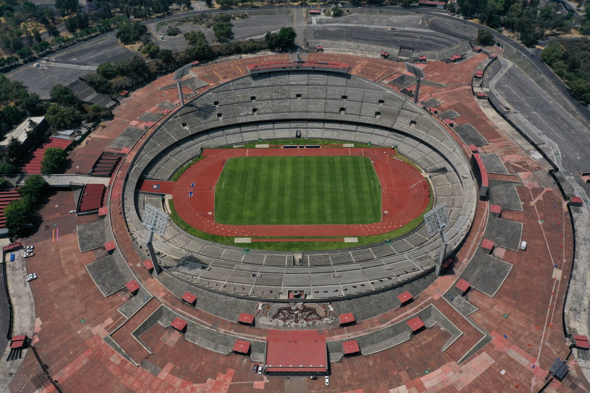 El Estadio Olímpico Universitario y el Estadio Azteca abrirán sus instalaciones al público aficionado en su máxima disponibilidad (Foto: Galo Cañas/ Cuartoscuro)