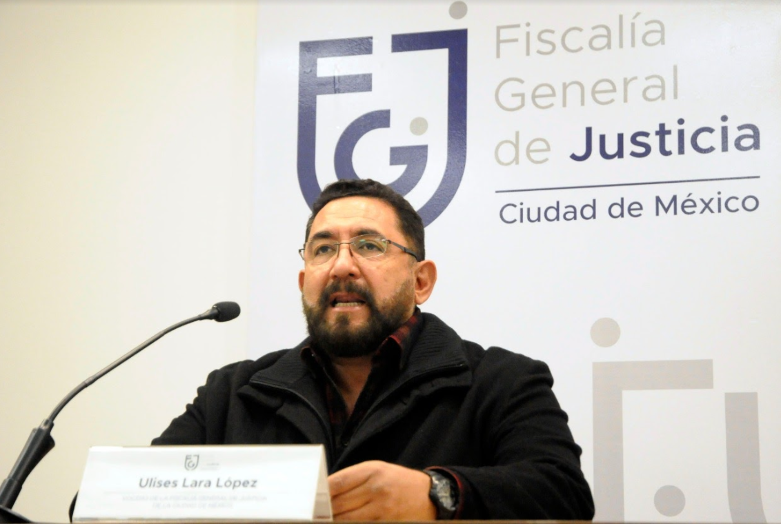 El vocero de la Fiscalía General de Justicia de la Ciudad de México (FGJ CDMX) dio a conocer la información (Foto: FGJ)