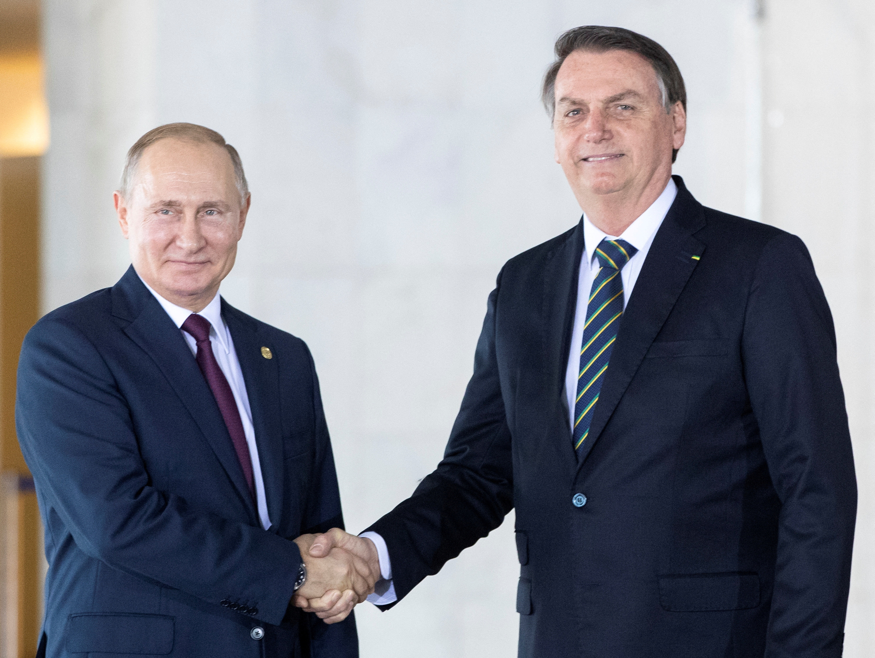 Bolsonaro se reunió con Putin pocos días después de que inició la invasión a Ucrania