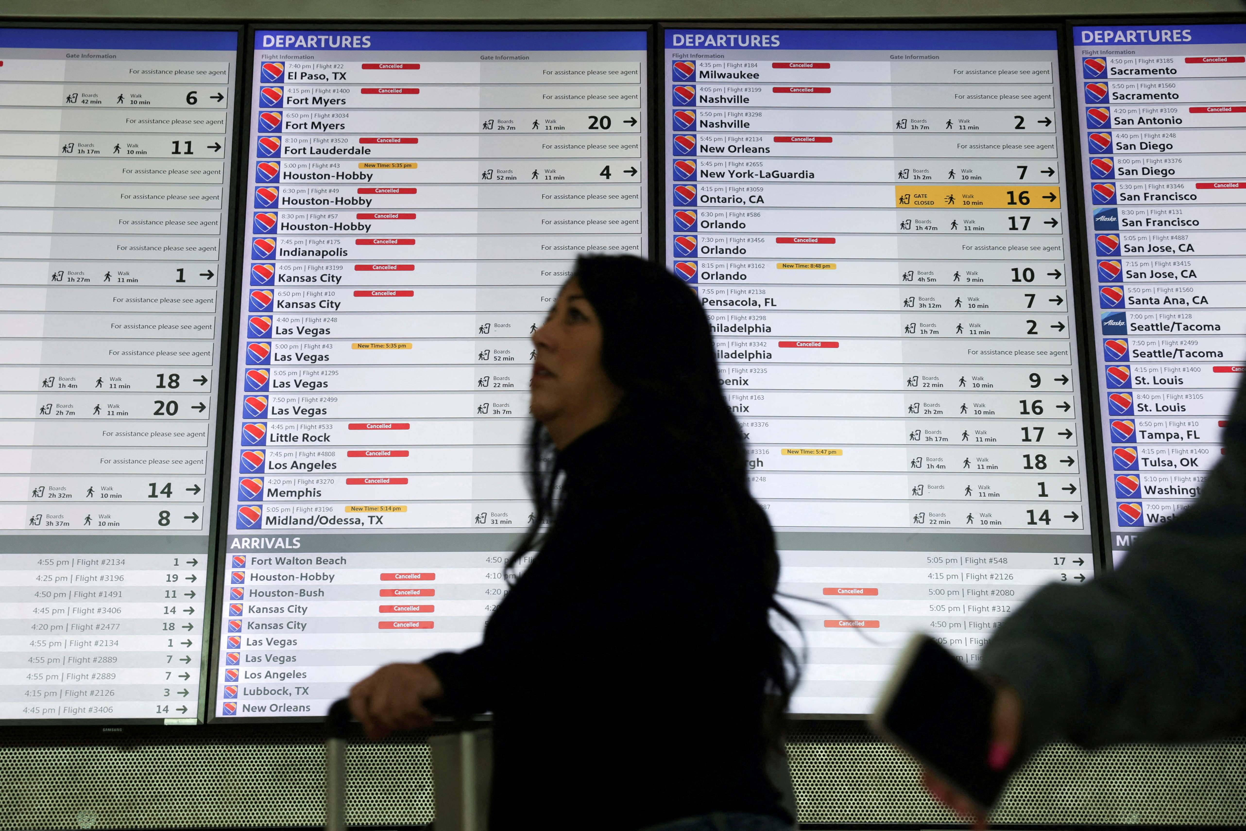 At least a thousand flights canceled by the winter storm in the United States (REUTERS / Shelby Tauber)