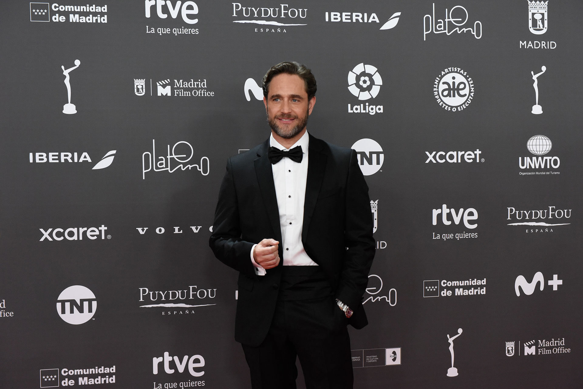 Michel Brown, actor de ‘Palpito 2′, sorprendió en los Premios Platino ...