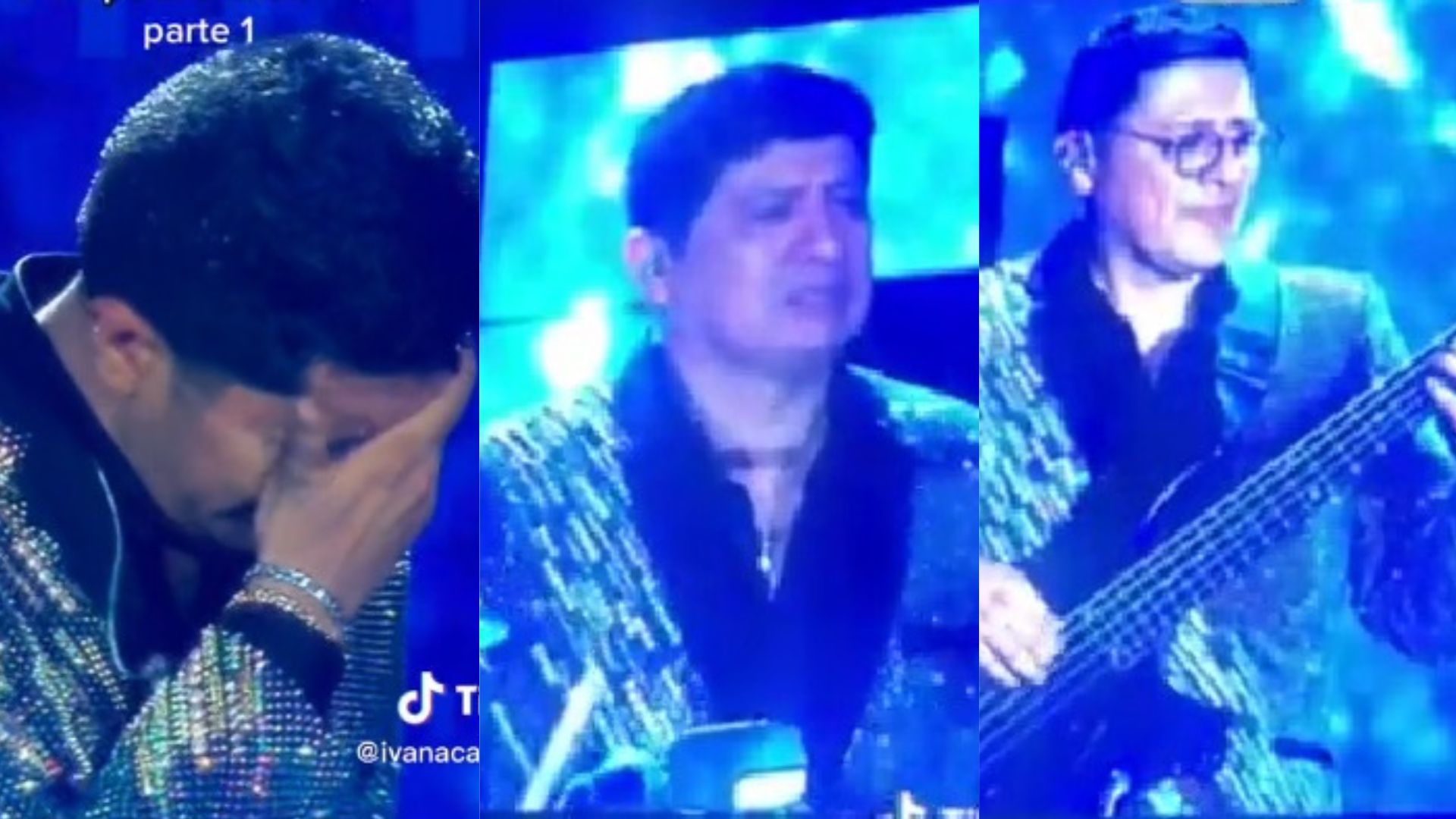Christian Yaipén se quebró al cantar junto a su padre fallecido Elmer en su concierto de aniversario