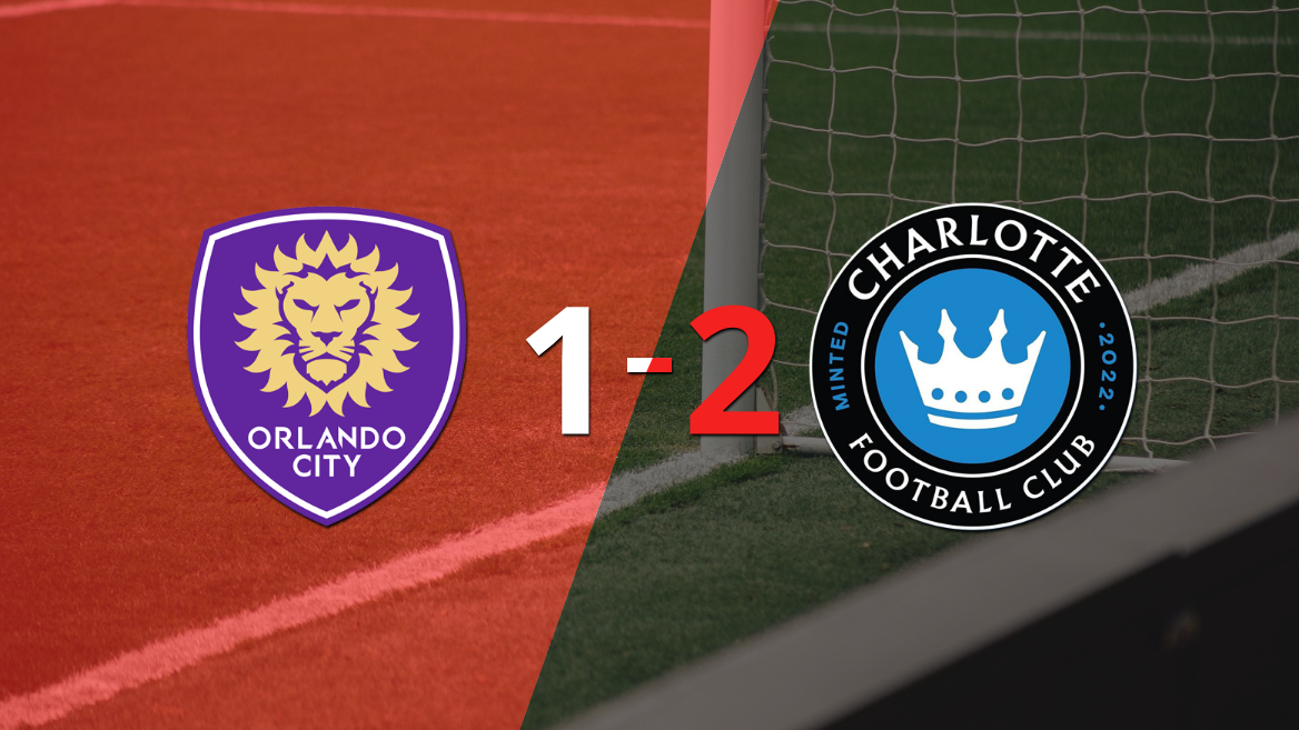 Charlotte FC sacó el triunfo 2-1 en su visita a Orlando City SC