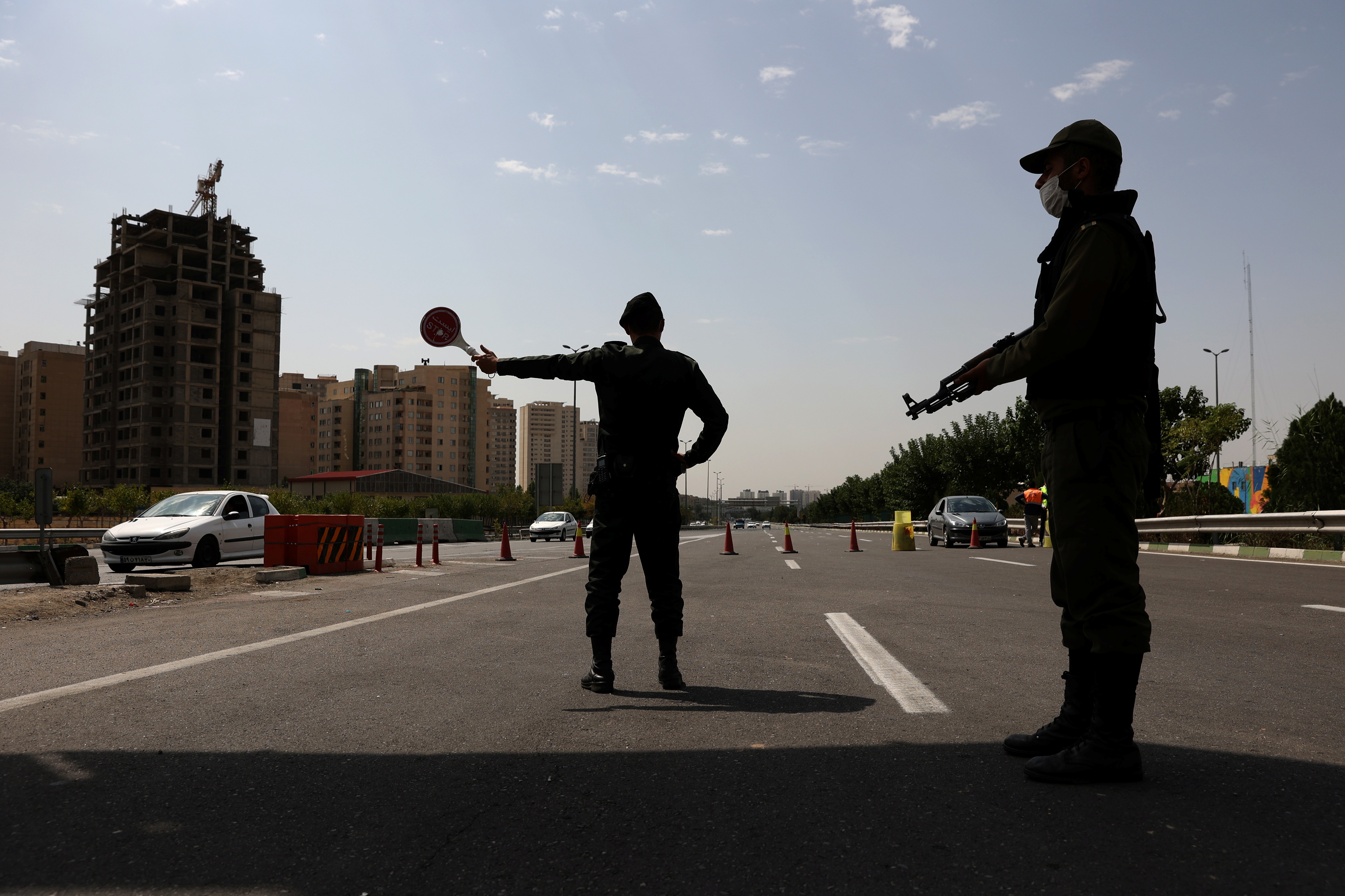 Foto de archivo de policías en Irán. Majid Asgaripour/WANA (West Asia News Agency) vía REUTERS