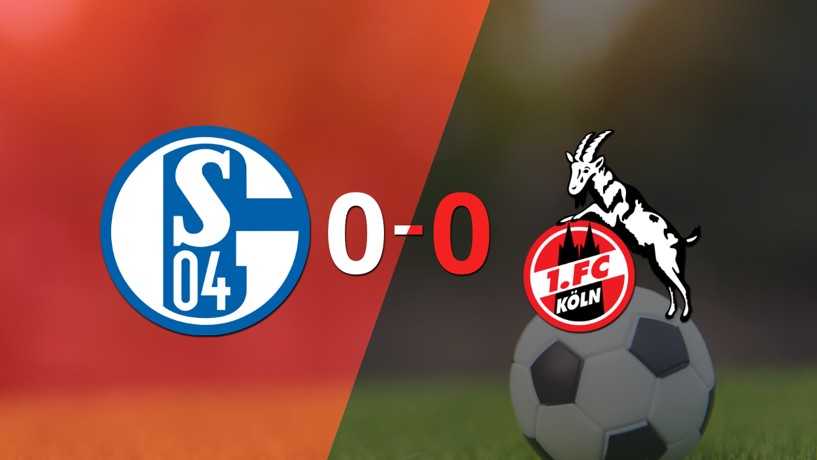 Sin muchas emociones, Schalke 04 y Colonia empataron 0-0