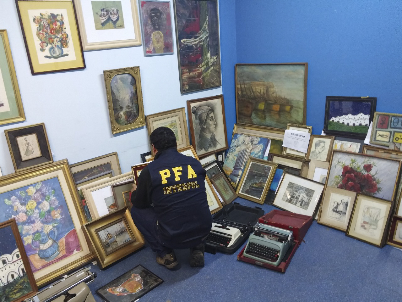 De Berni a Picasso: secuestran 450 obras falsificadas que se vendían por más de USD un millón