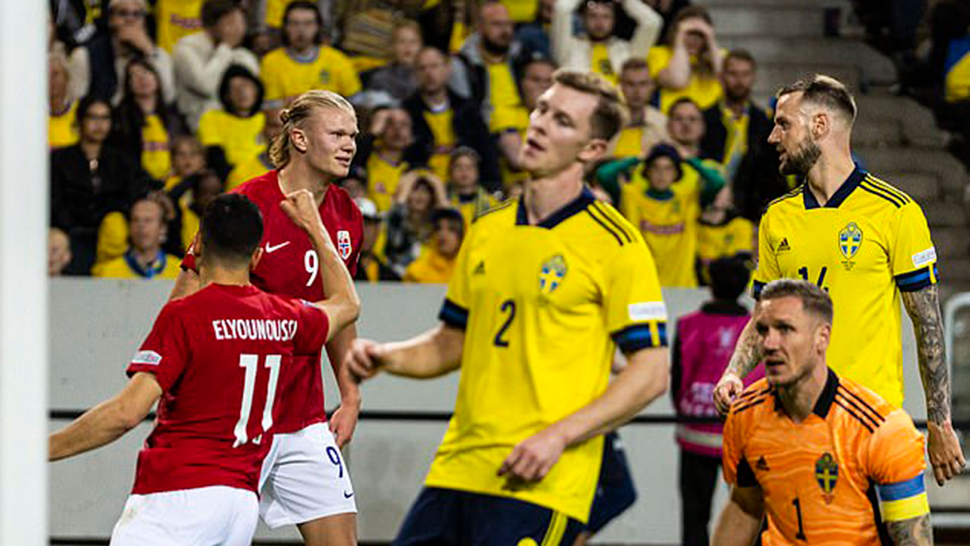 La grave denuncia de Haaland contra un jugador de Suecia: “Me llamó prostituta y amenazó con romperme las piernas”