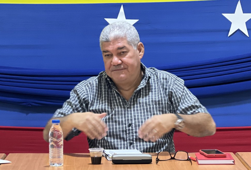 El gobernador de Apure y exministro de educación Eduardo Piñate