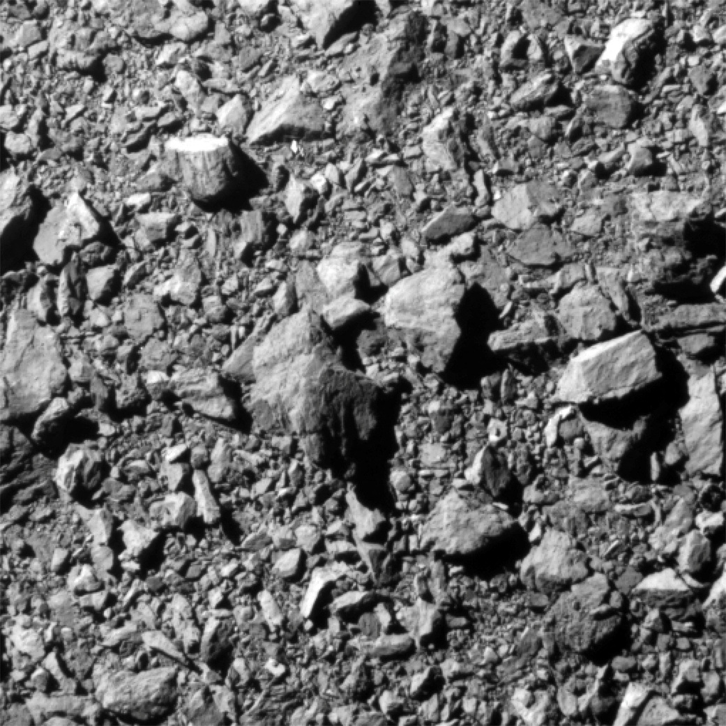 Das letzte Bild von Dimorphos von der Raumsonde DART vor ihrem Einschlag (REUTERS)  