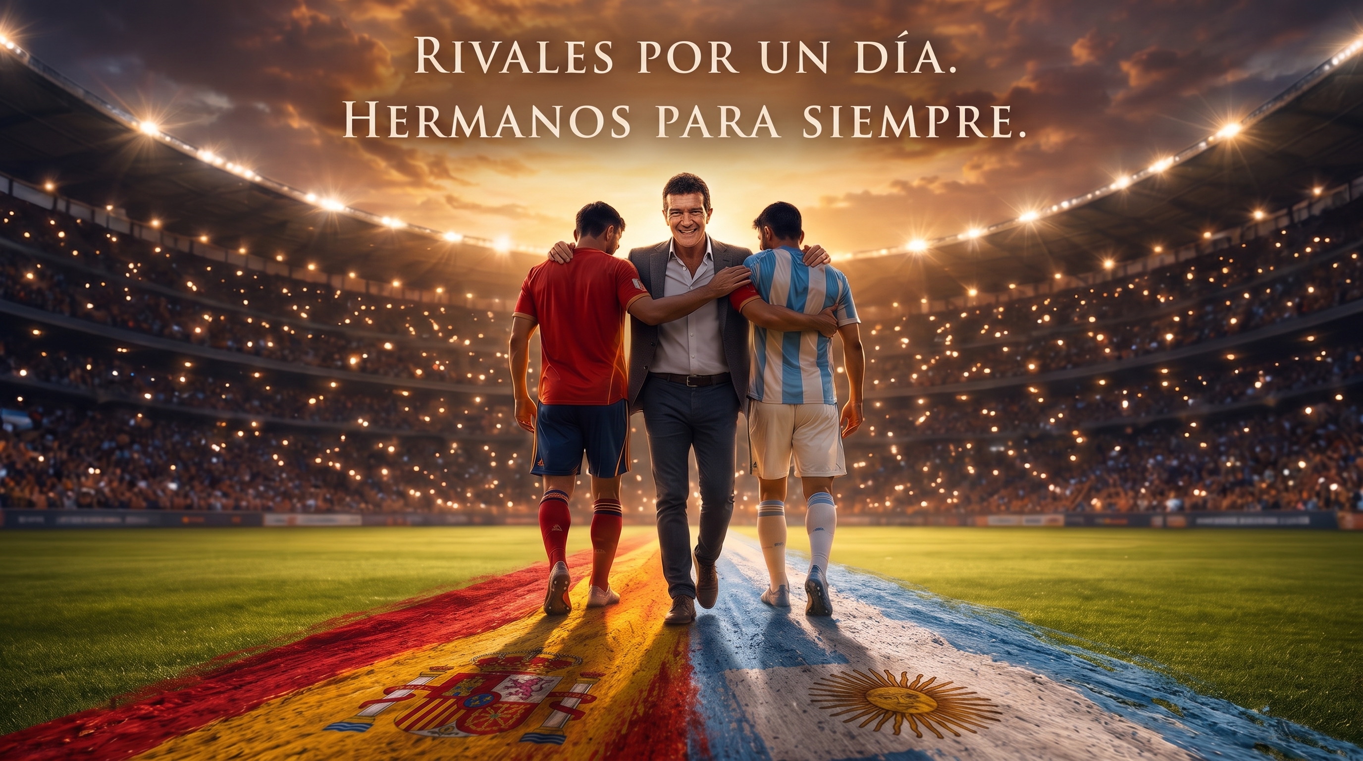 Antonio Banderas, en la previa de la final: 