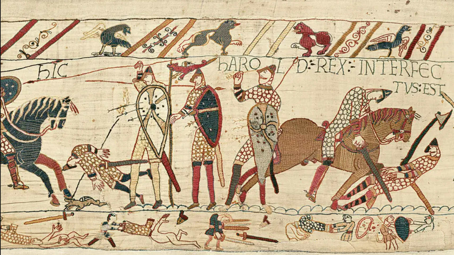 Macron inaugura en Londres la esperada exposición del Tapiz de Bayeux, nuevo símbolo de la reconciliación franco-británica 