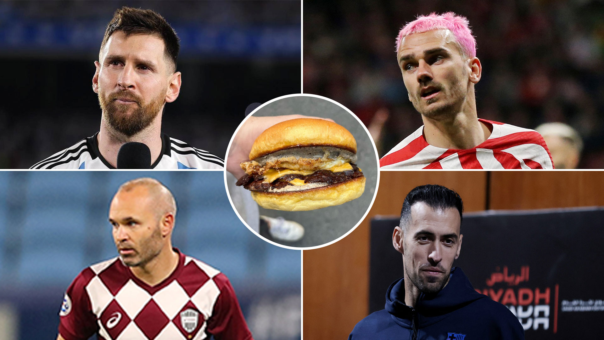 Hamburguesas: el sorprendente y millonario negocio al que apostaron Messi, Griezmann, Busquets e Iniesta