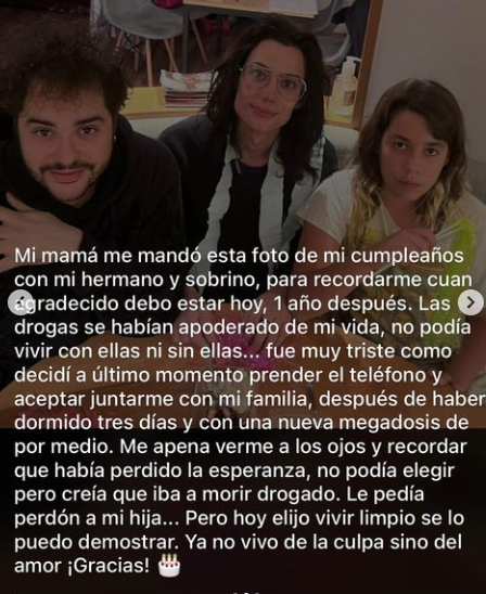 La palabra de Felipe Pettinato a un año del accidente donde murió Melchor Rodrigo (Instagram)