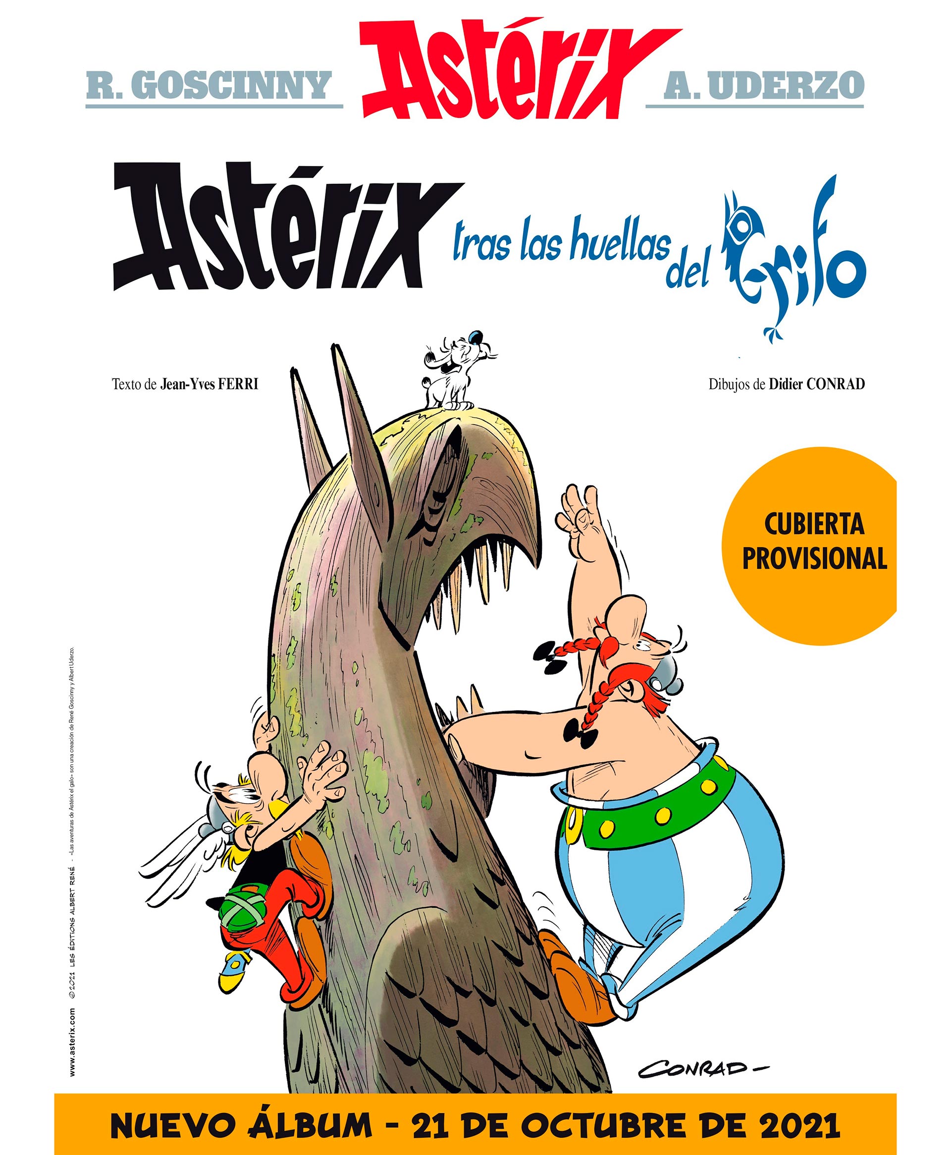 Revelaron pistas del nuevo comic “Astérix tras las huellas del grifo”, que  saldrá a la venta en octubre - Infobae