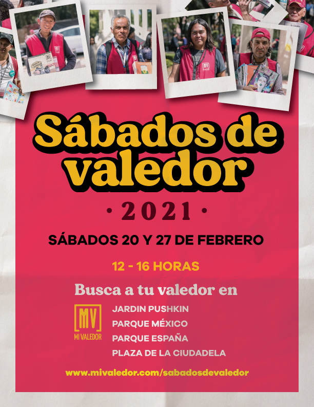 Dos sábados de febrero estarán ocho valedores en parques de la alcaldía Cuauhtémoc difundiendo el proyecto y vendiendo ejemplares (Foto: Mi Valedor)