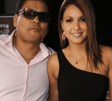 Carlos Gonzales fue pareja de la cantante Vernis Hernández.