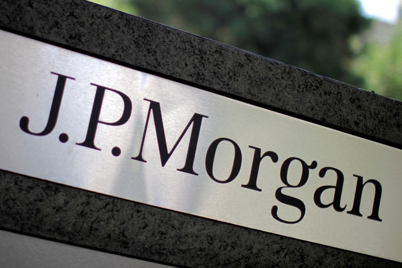 Imagen de archivo del logo de la compañía JPMorgan Chase (JPM) en Los Ángeles, California, Estados Unidos. 12 de octubre, 2010. REUTERS/Lucy Nicholson/Archivo