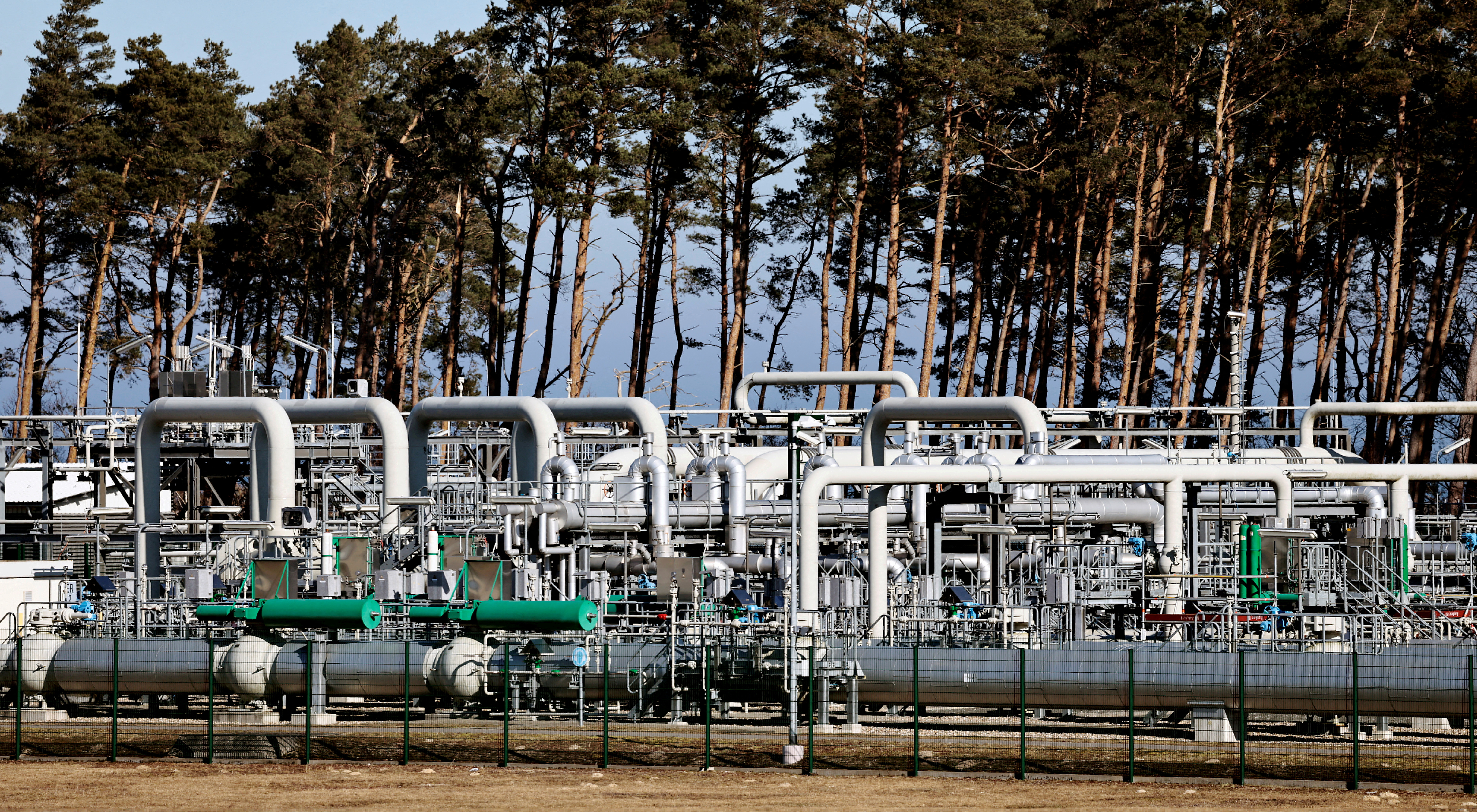 Tuberías del gasoducto Nord Stream 1 en Alemania (Reuters)
