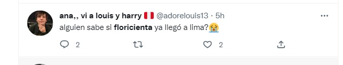Floricienta en Lima. (Twitter)