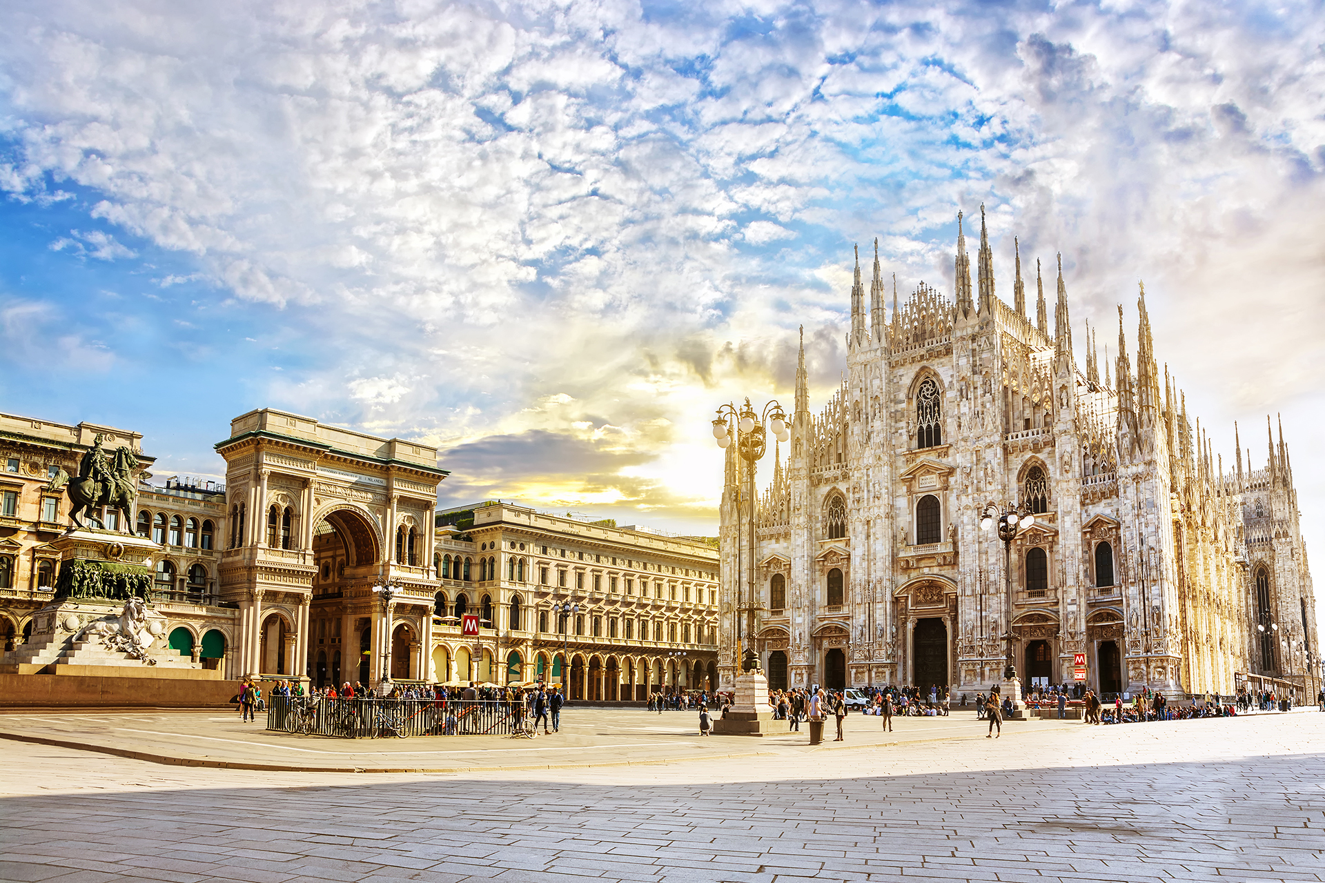 Ciudades italianas como Milán experimentaron algunas de las mayores caídas de precios desde el cierre, donde los costos generales cayeron un 18,7% de marzo a agosto de 2020 