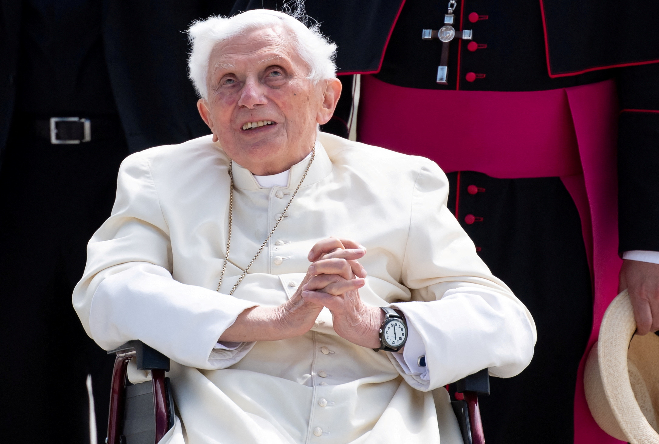 Joseph Ratzinger, en una de sus últimas fotos públicas