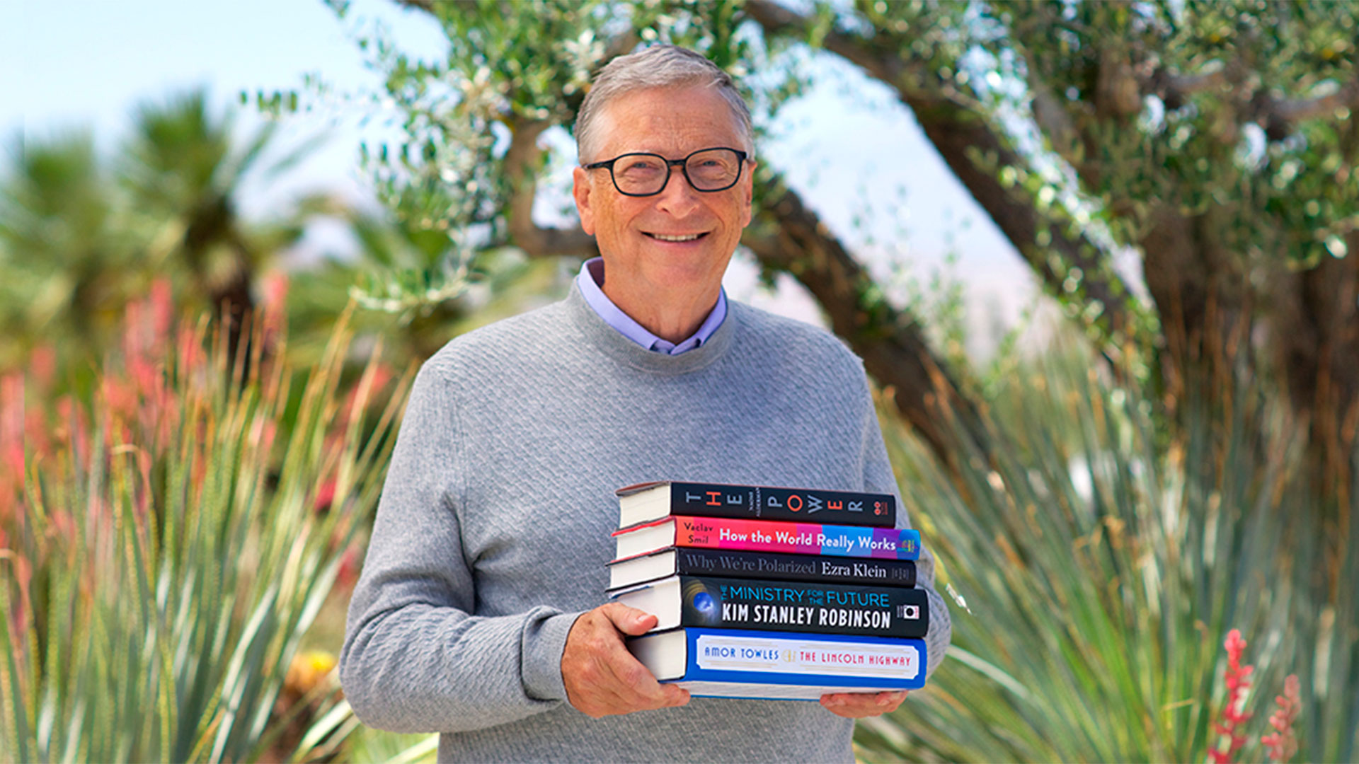 Los 5 libros que Bill Gates cree imprescindibles para este momento