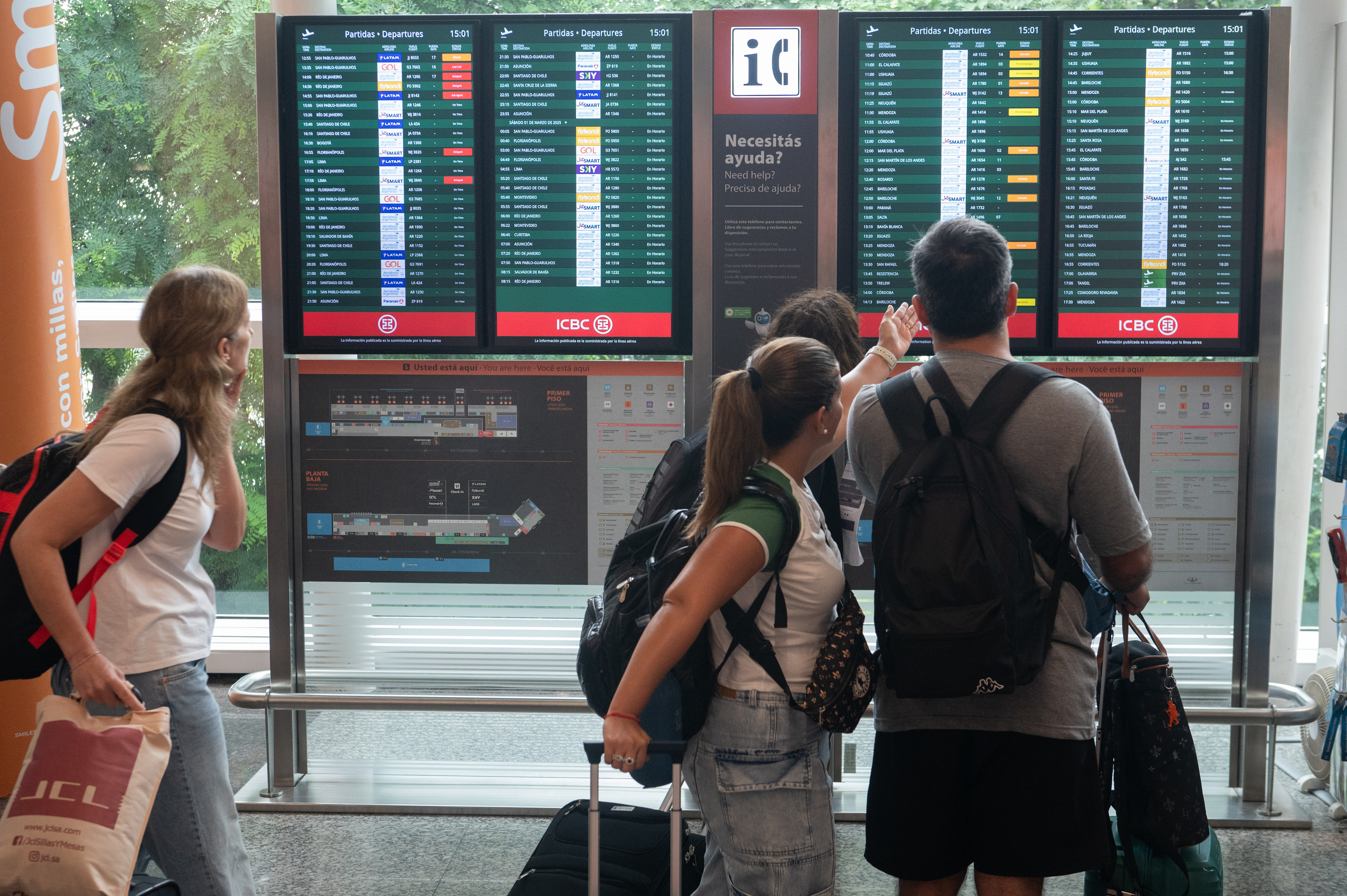 Cayó el turismo al exterior: en enero viajaron 163.200 argentinos menos fuera del país que un año atrás