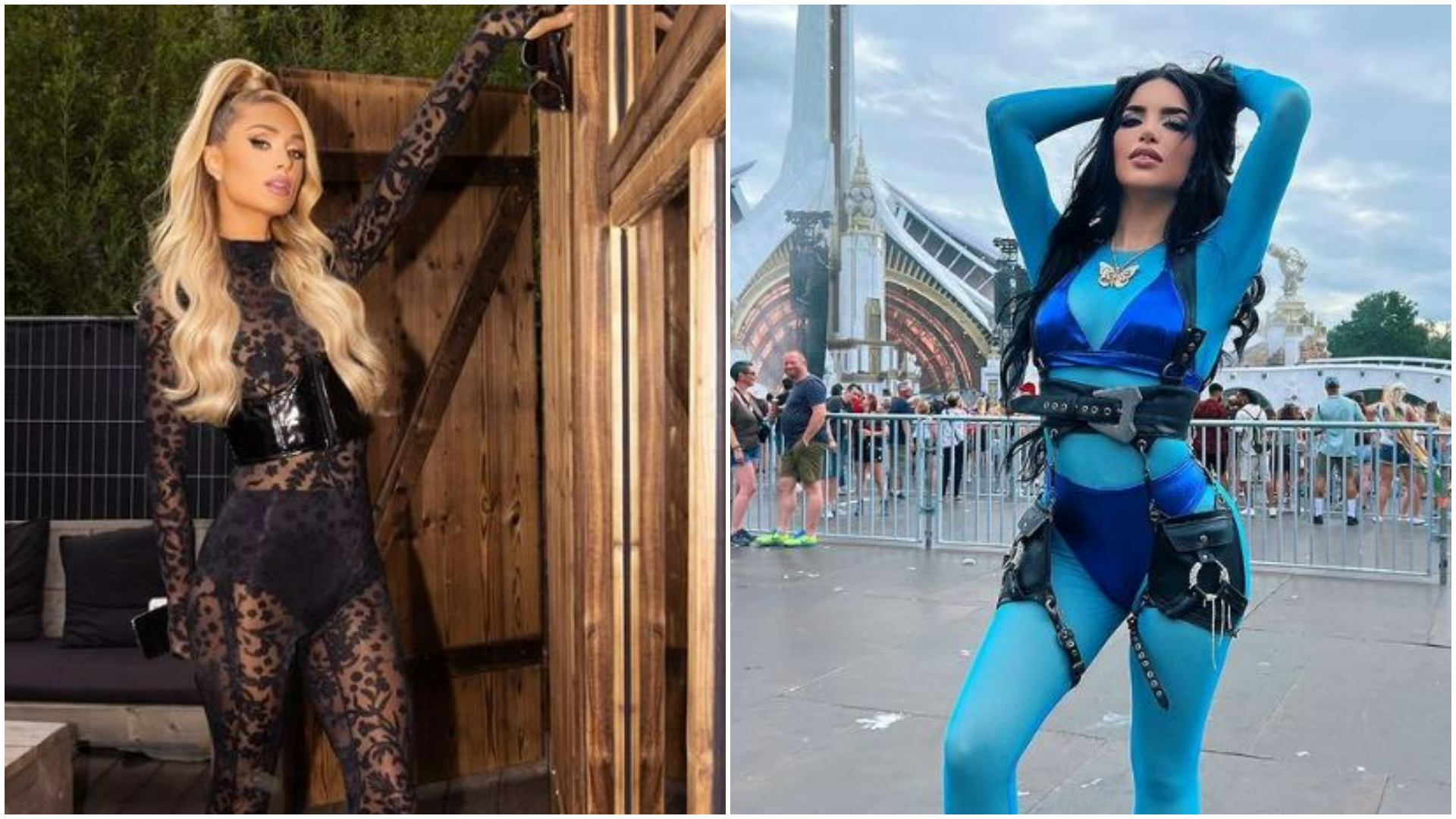 Kimberly Loaiza presumió su encuentro con Paris Hilton en Tomorrowland:  “Subió una foto conmigo” - Infobae