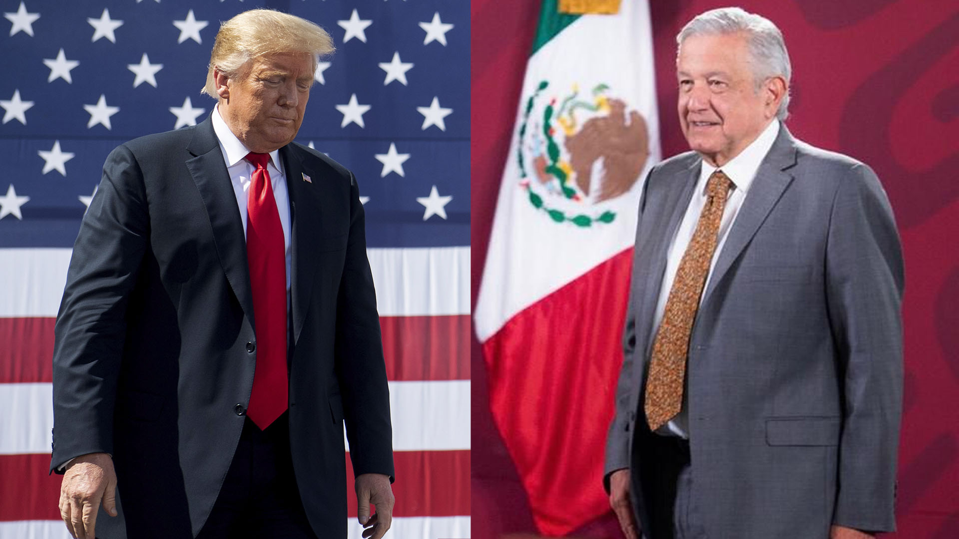“Igual que el presidente Trump tiene su mantra ‘Estados Unidos primero’ y ama profundamente a su país, el presidente López Obrador tiene su mantra ‘México primero’", dijo el funcionario (Foto: AFP - Presidencia de México)