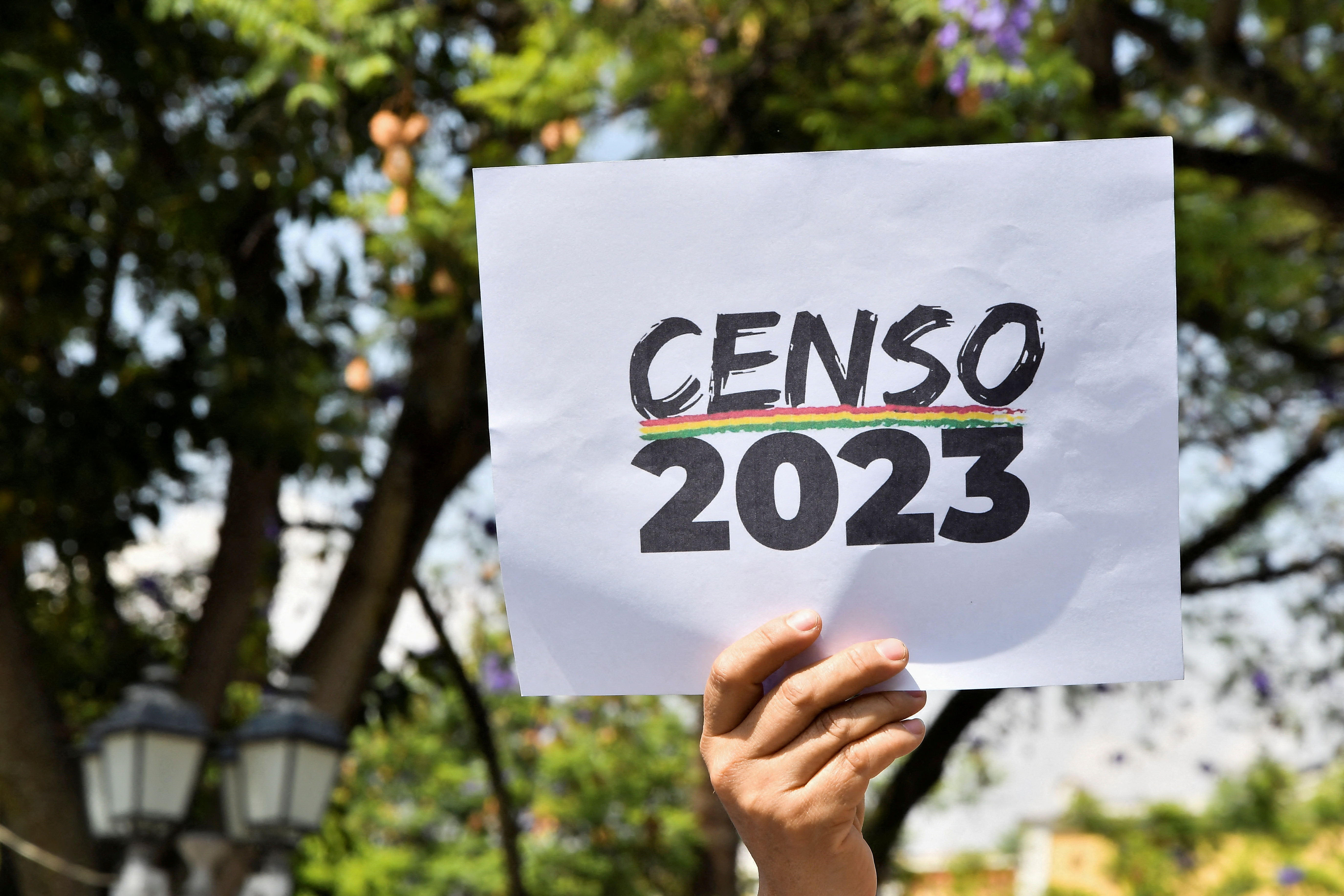 El gobierno de Luis Arce fijó la fecha del censo poblacional para marzo de 2024, pese a la ola de protestas en Santa Cruz que exige que se realice en 2023 (REUTERS/Patricia Pinto)