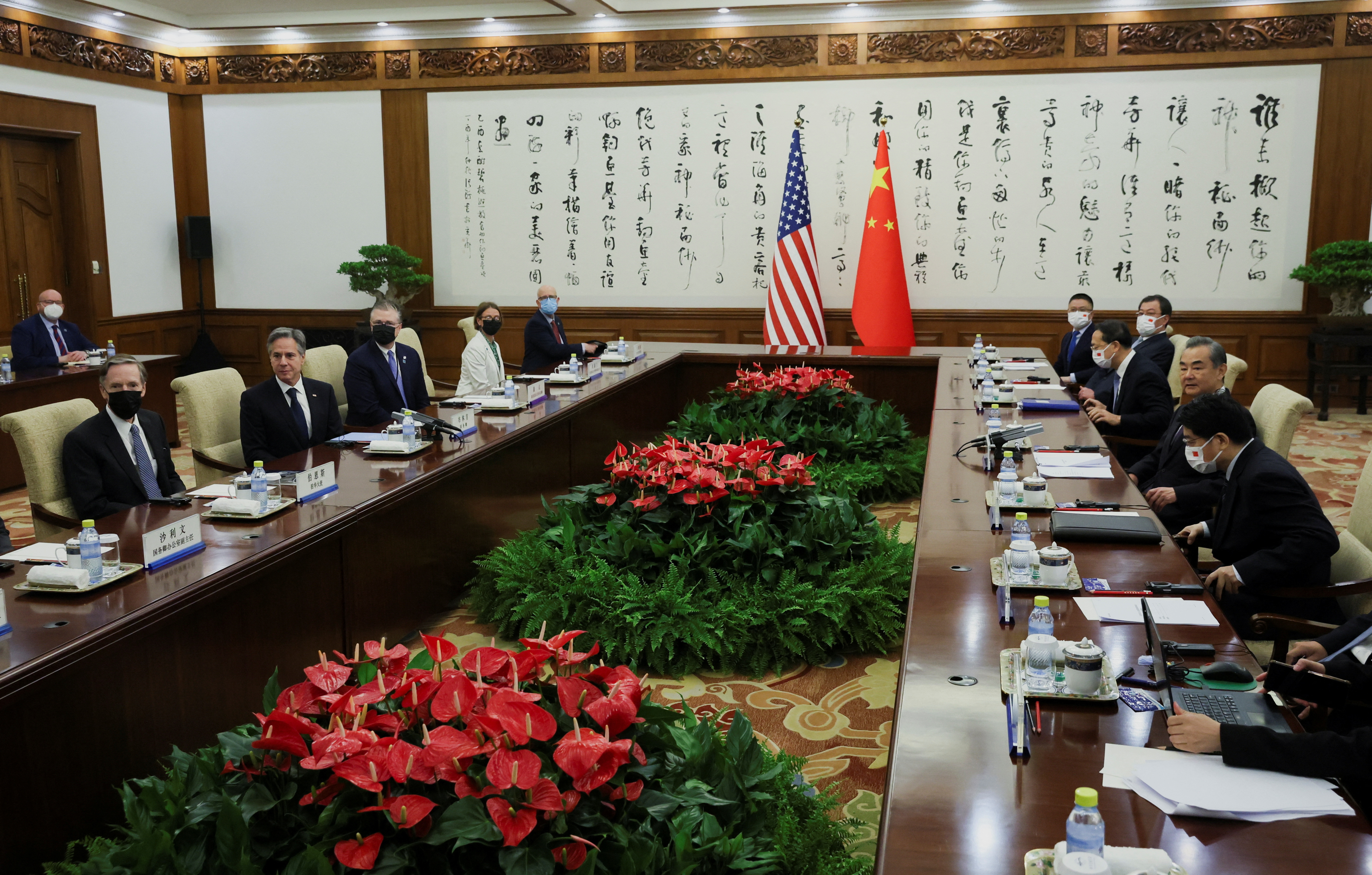 Blinken se reunió con el máximo diplomático de China en un nuevo intento por aliviar las tensiones entre Beijing y Washington. (FOTO: REUTERS/Leah Millis)
