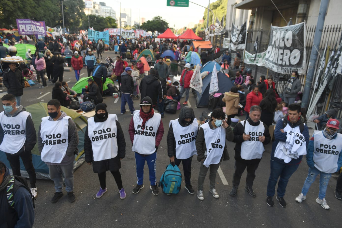 El Polo Obrero anunciará una movilización en todo el país para el miércoles 