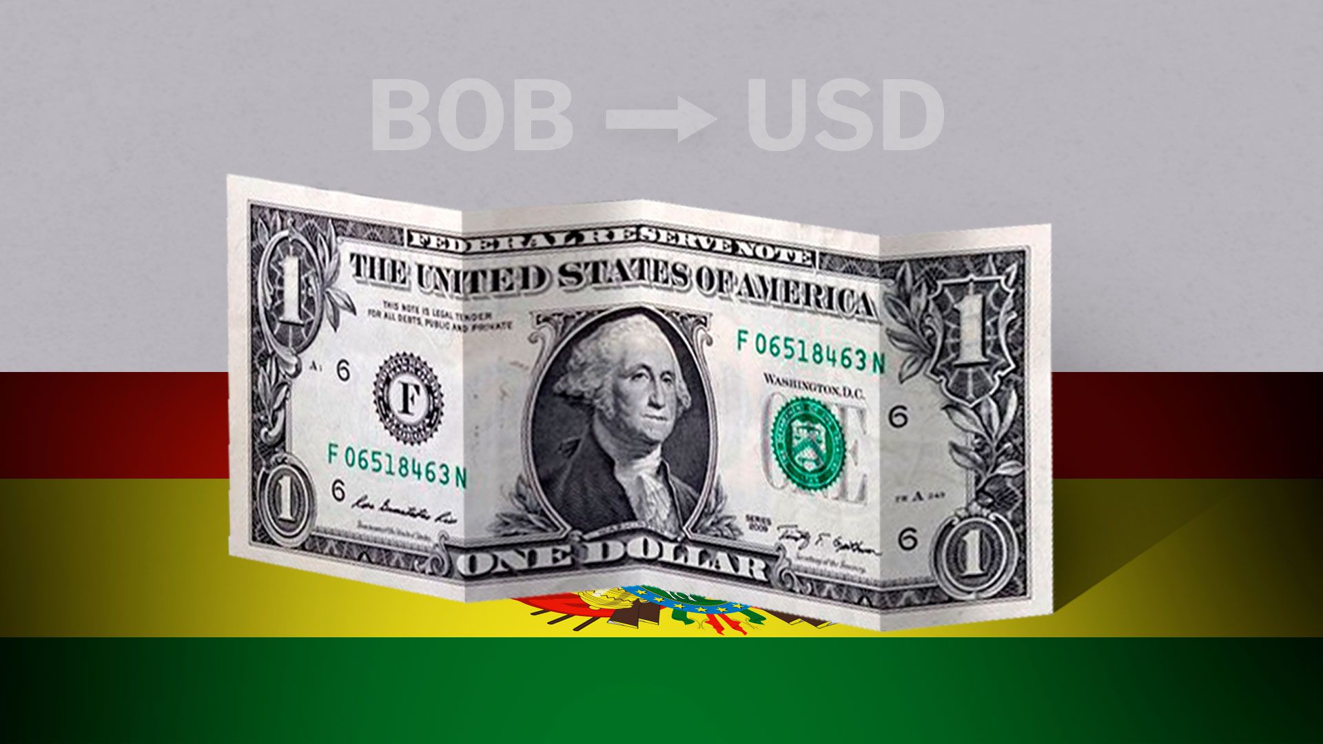 El Banco Central anunció que preservará el tipo de cambio del boliviano frente al dólar estadounidense. (Infobae)
