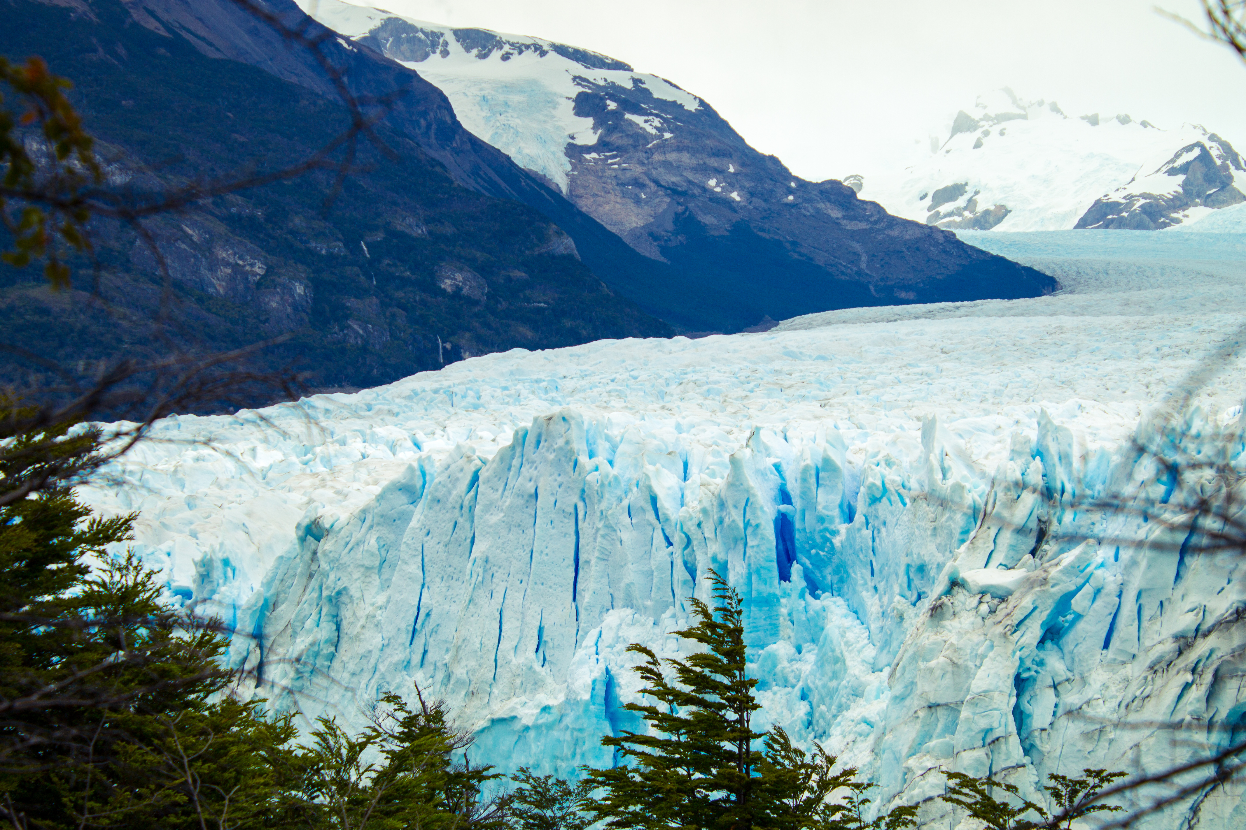 La localidad de El Calafate se encuentra ubicada sobre la margen sur del Lago Argentino, y es único punto de acceso al Glaciar Perito Moreno (Getty Images)