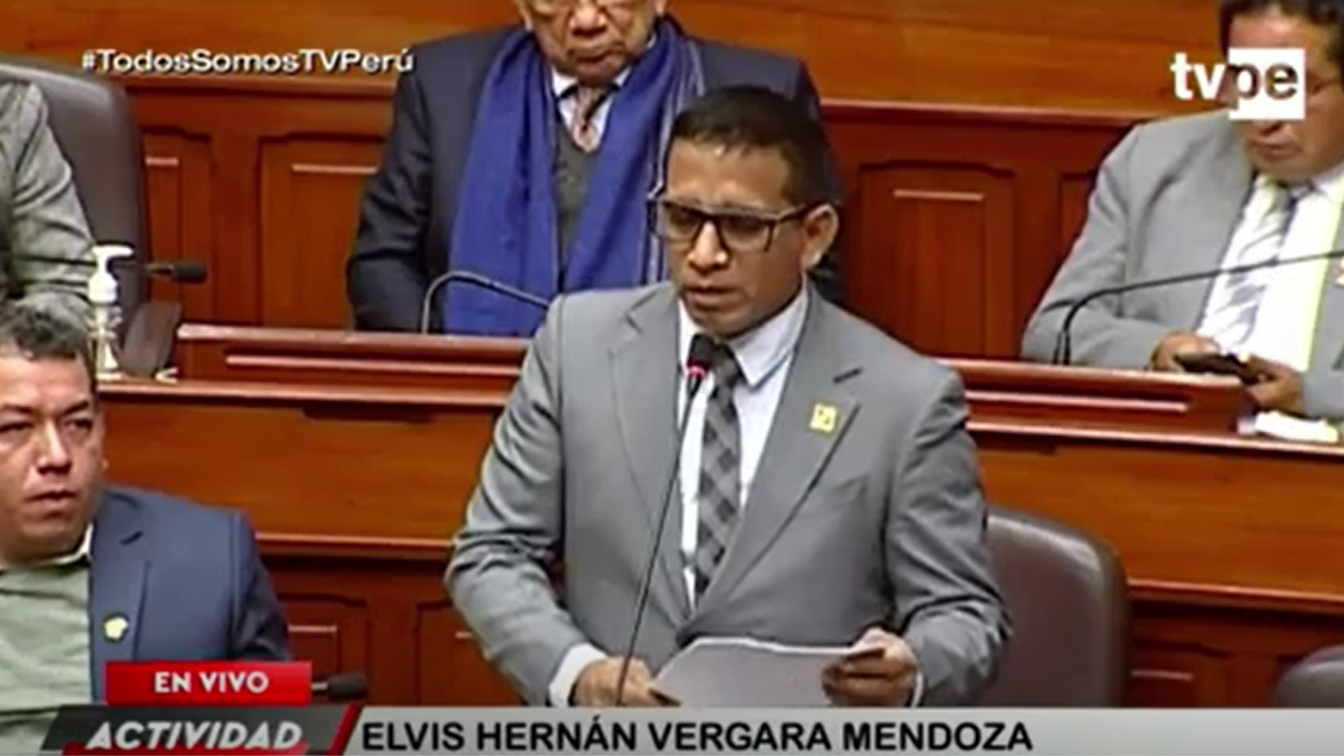 Congreso: Elvis Vergara presentará proyecto de ley de adelanto de elecciones generales