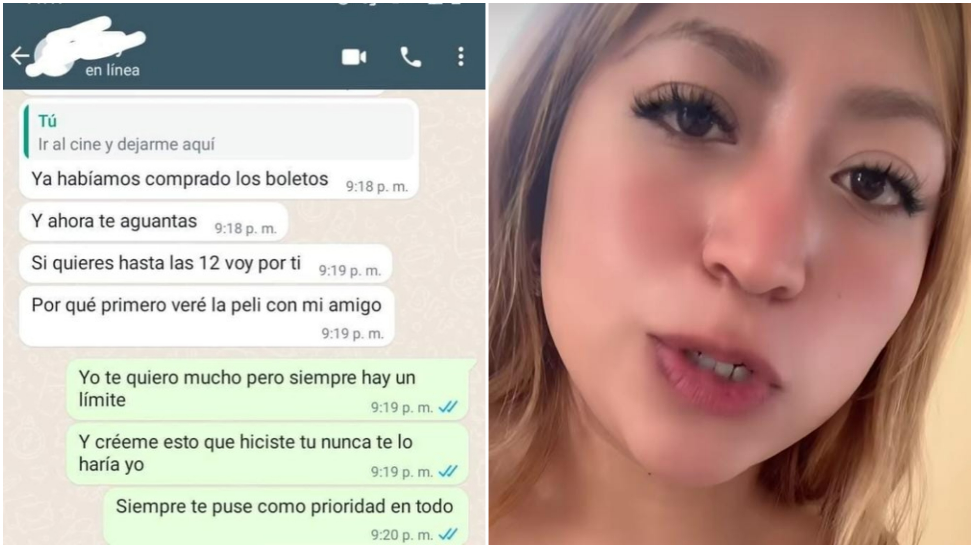 Dejan plantada a joven de Puebla en CDMX por cita con un amigo: “Te dije  que vine al cine” - Infobae