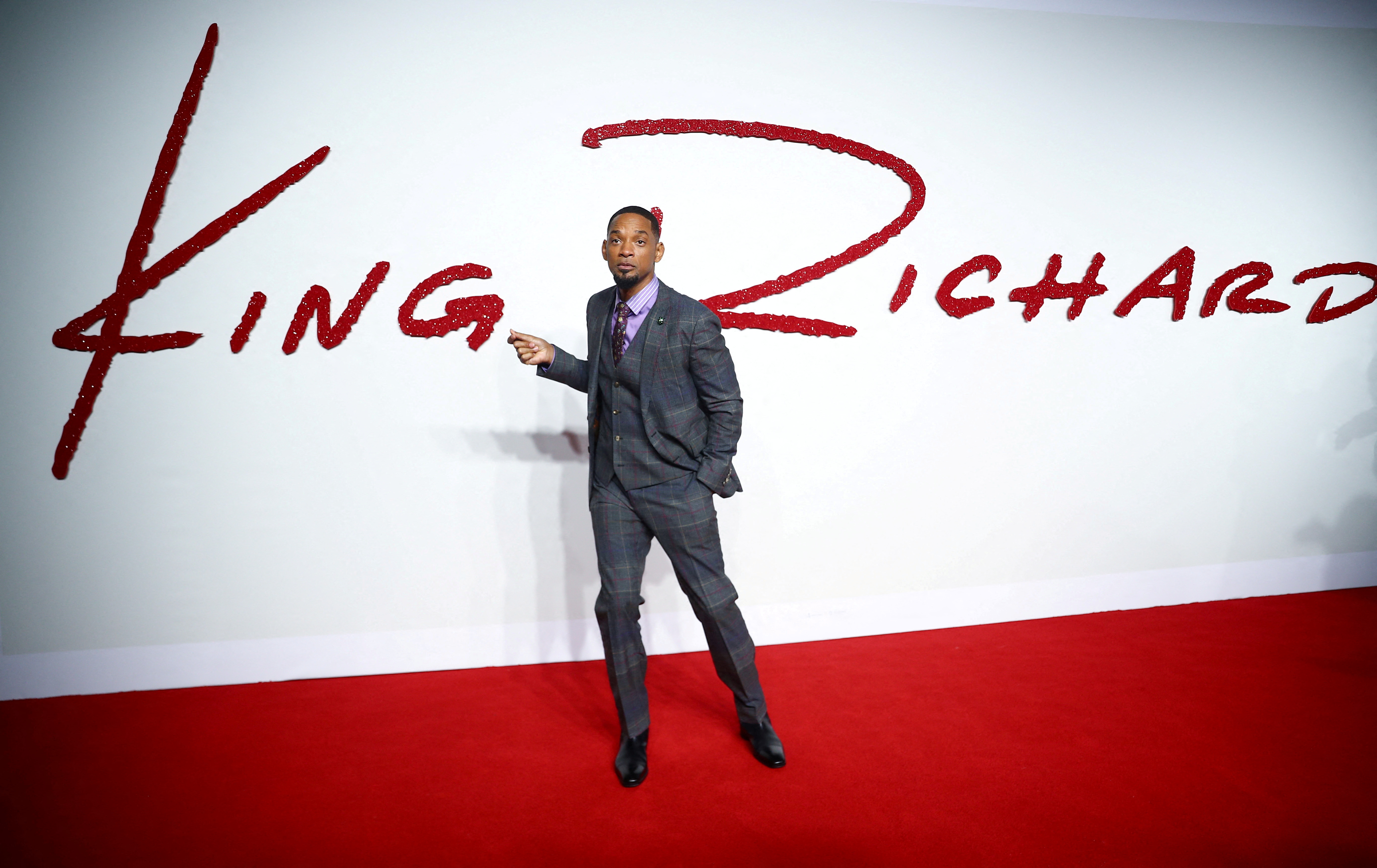 Will Smith está nominado al Oscar, por tercera vez en su carrera, por "King Richard". (REUTERS/Hannah Mckay)