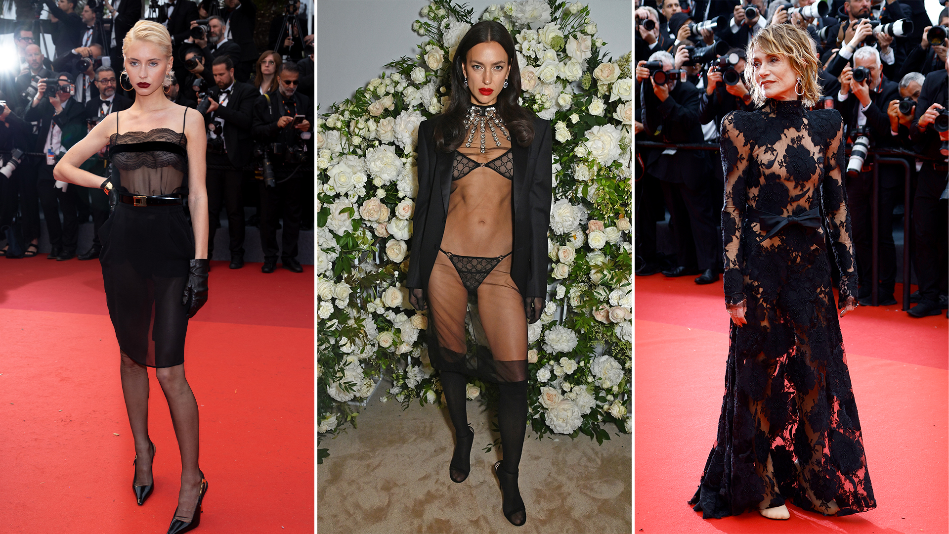De encaje y transparencias: los mejores looks de la alfombra roja del Festival de Cannes 2023