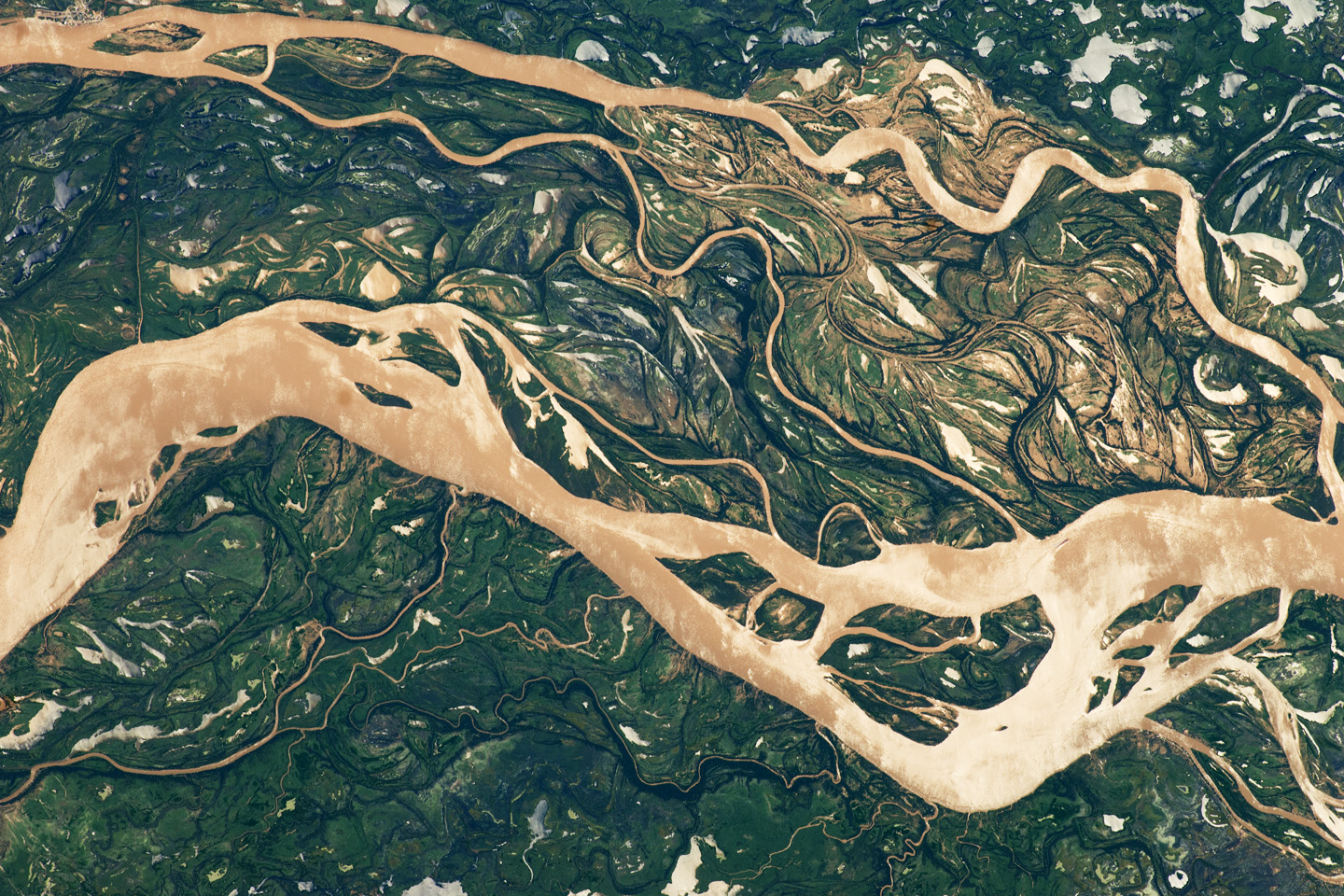 Llanura de inundación del río Paraná, norte de Argentina