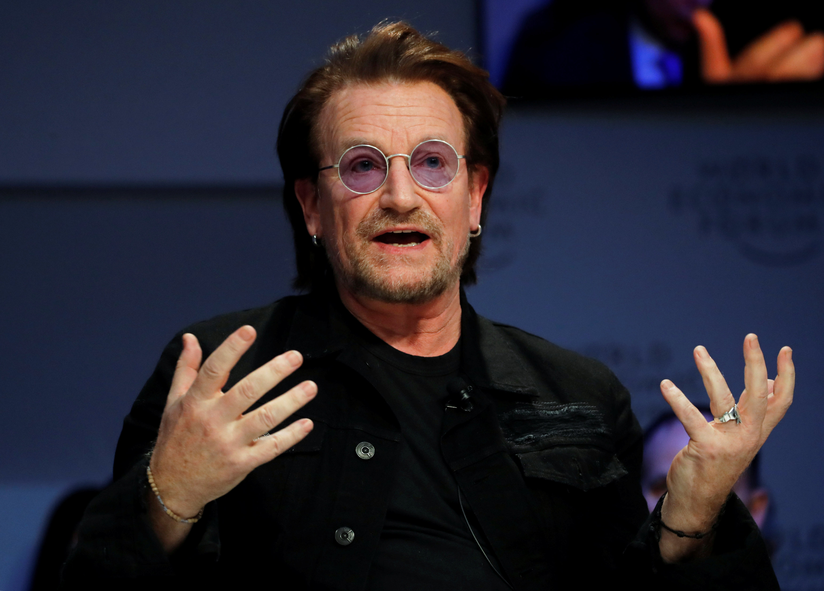 Además de ser cantante de U2, Bono ha liderado múltiples causas benéficas durante toda su carrera (REUTERS/Arnd Wiegmann)