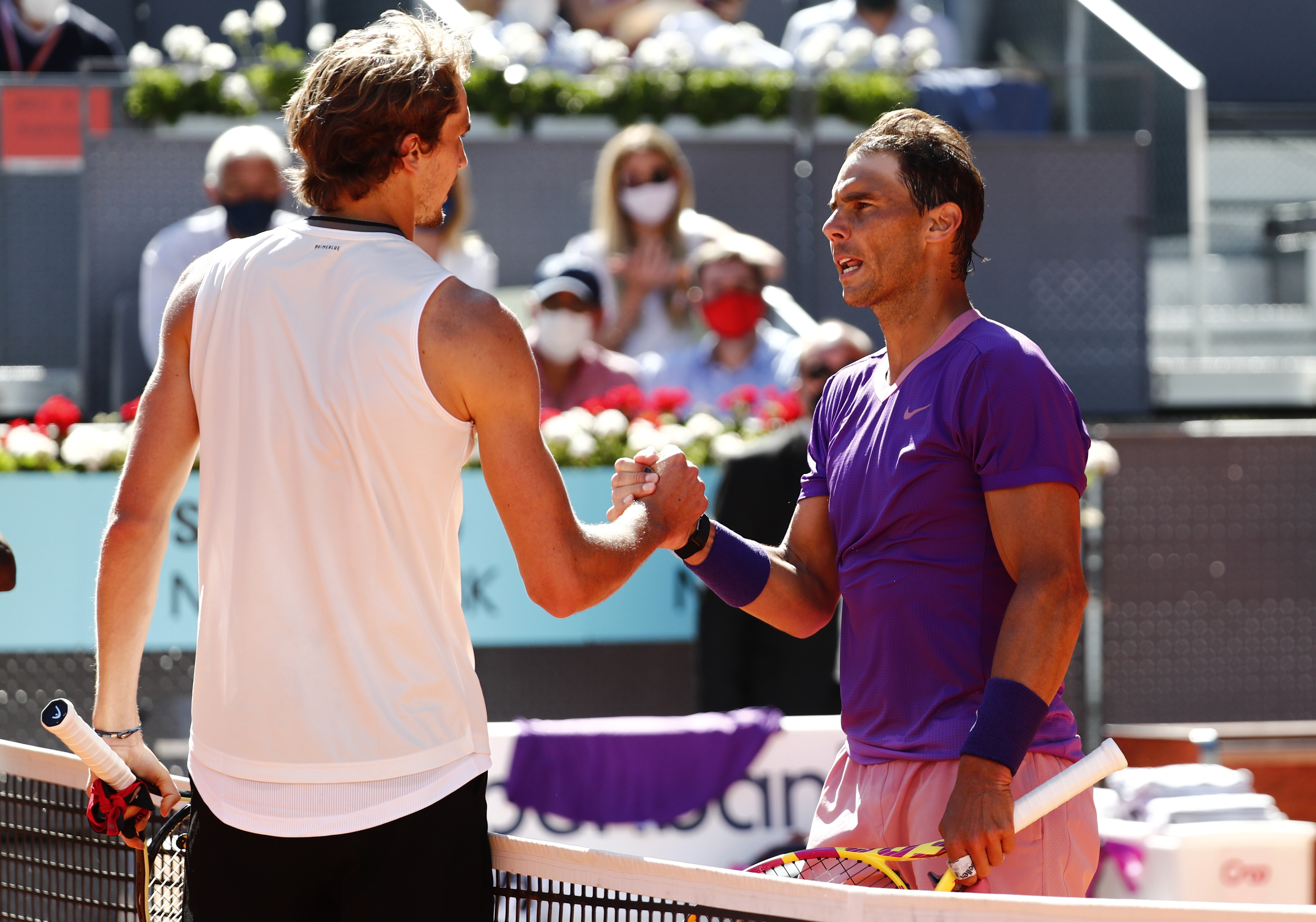Sorpresa en el Masters 1000 de Madrid: Alexander Zverev eliminó a Rafael Nadal en los cuartos de final
