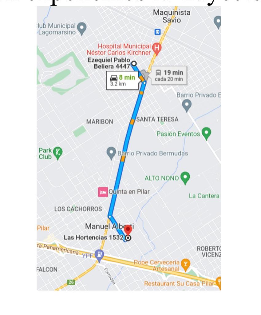 Prueba que presentó la defensa de Lucianito: el trayecto que supuestamente hizo a la hora que se cometió el crimen de Andrés Blaquier