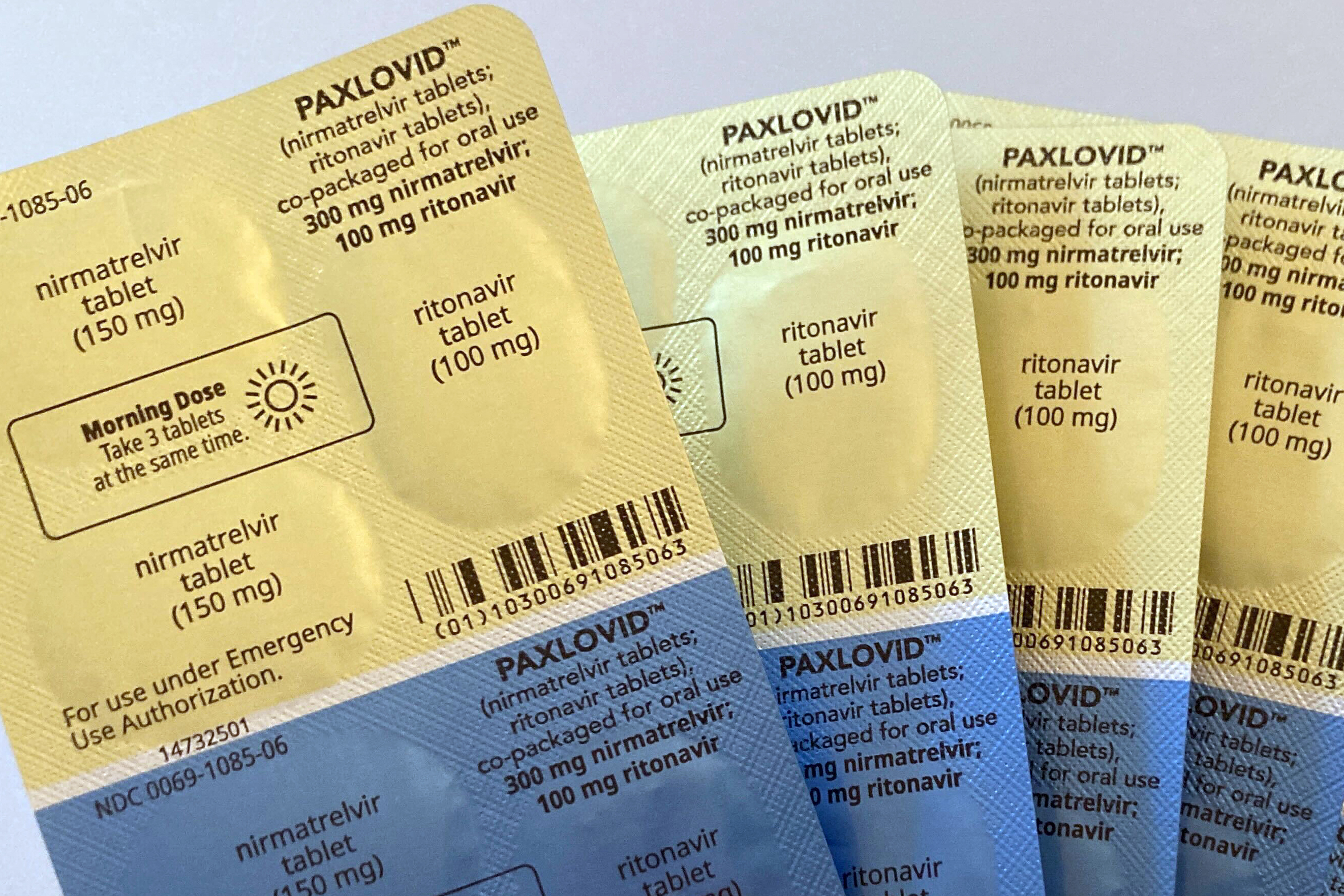 Paxlovid doses at a New York pharmacy (AP/Stephanie Nano, File)