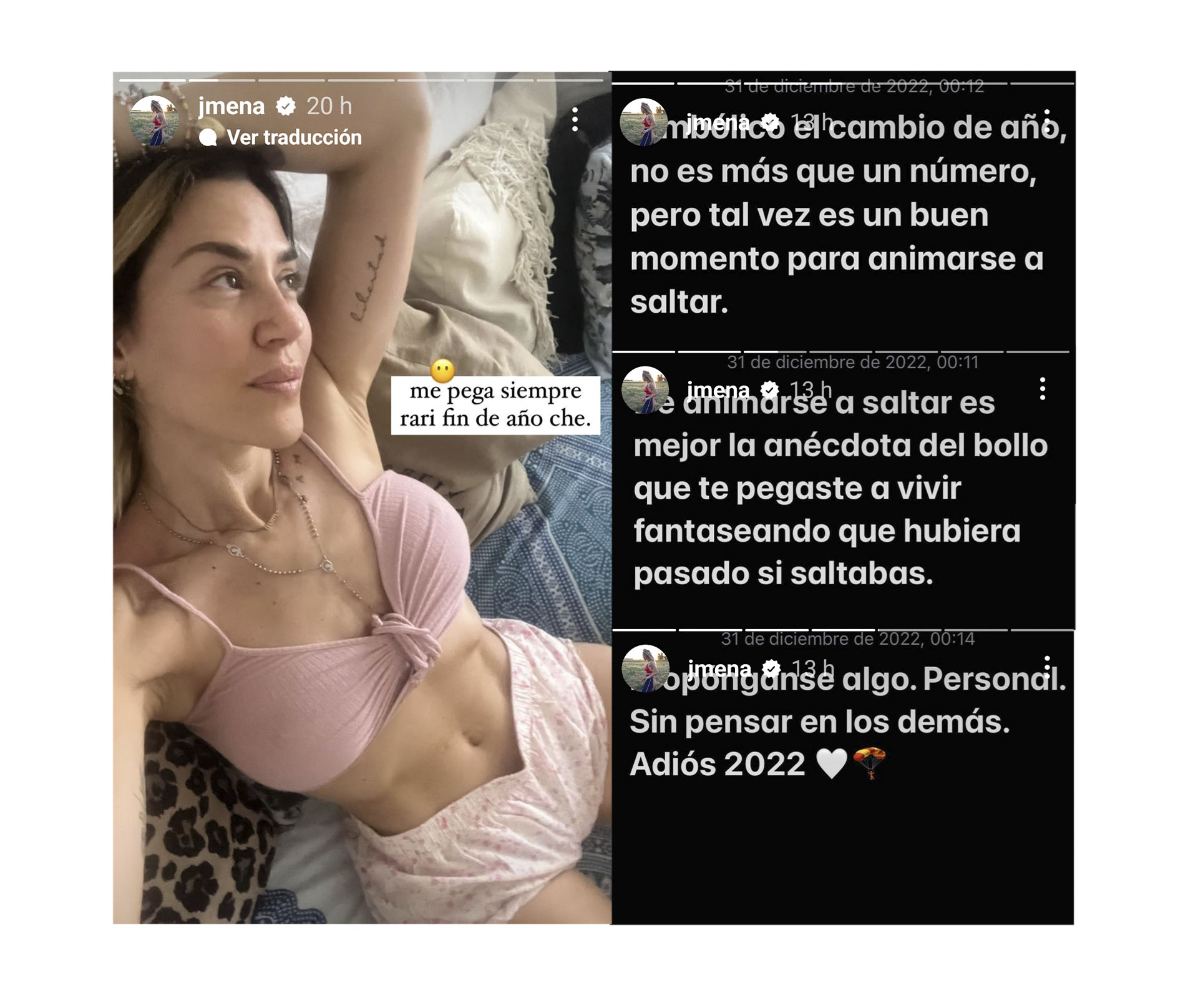 La reflexión de Jimena Barón en Instagram