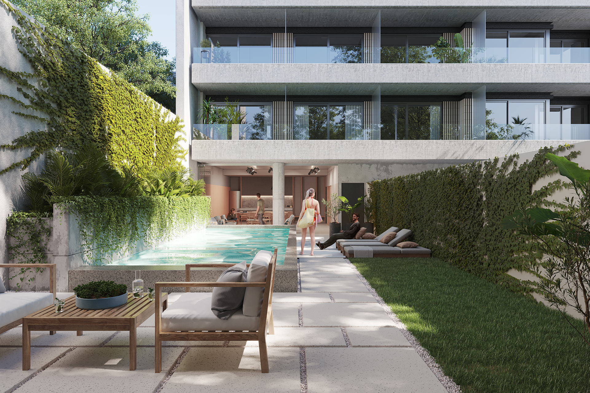 AER, con varios amenities, uno de los desarrollos que llega al lugar