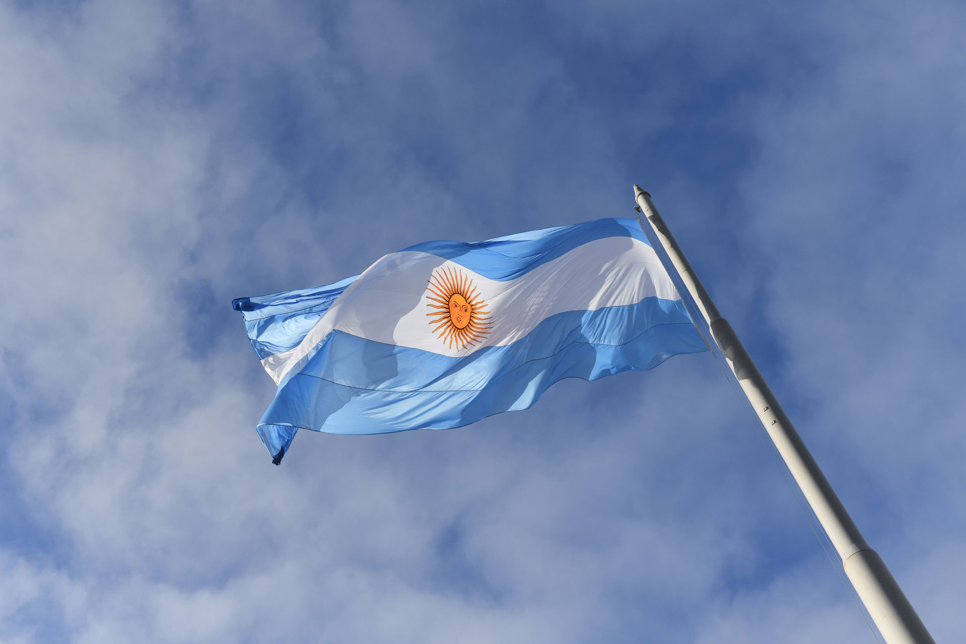 La bandera argentina