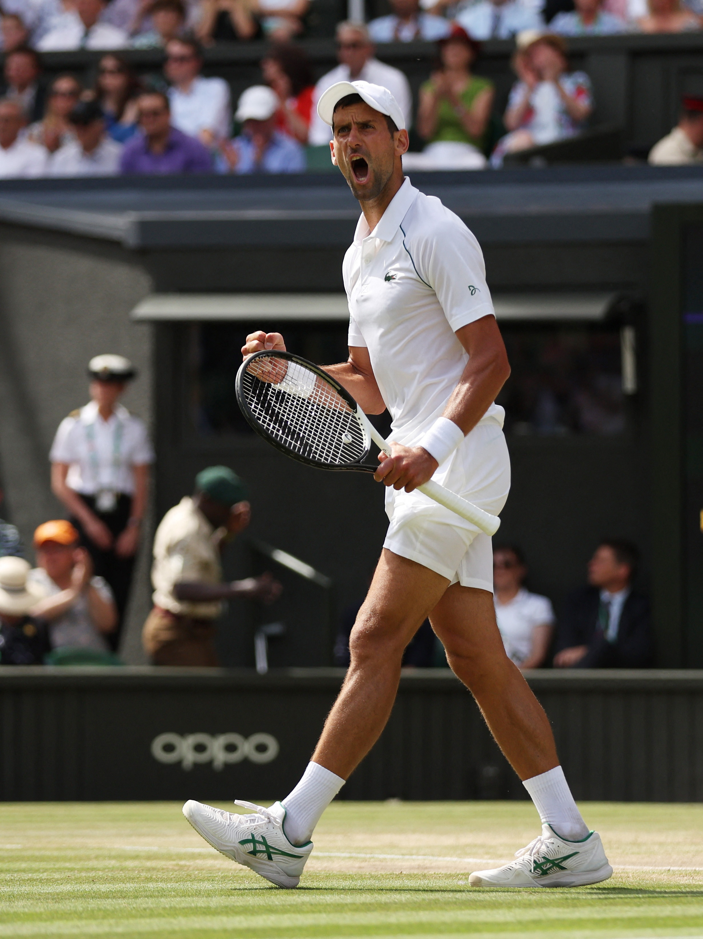 Djokovic levantó el partido tras ir un set abajo (Reuters)