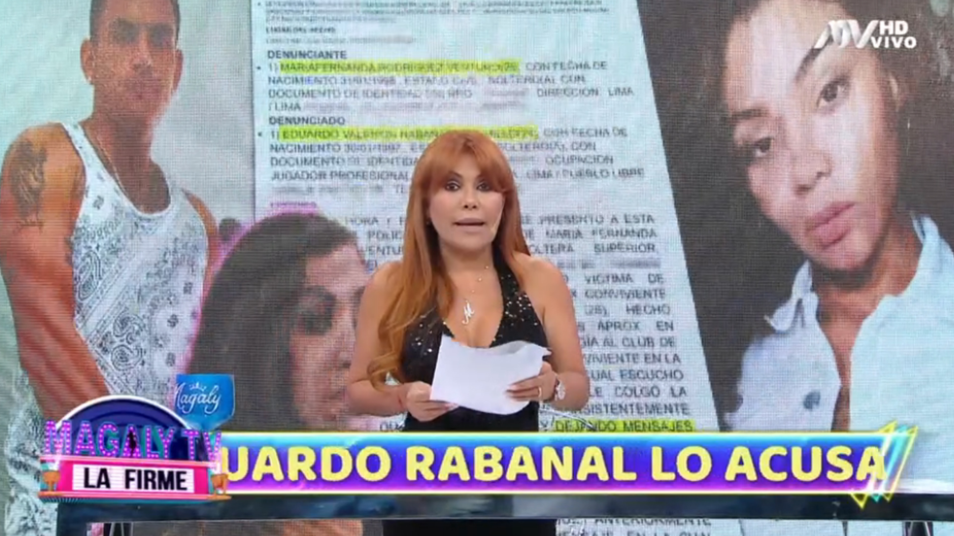 Magaly TV: La Firme: La crítica a Alejandra Baigorria y Eduardo Rabanal es denunciado por violencia