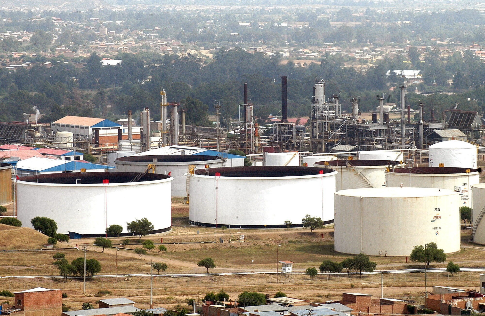 Yacimientos Petrolíferos Fiscales Bolivianos (EFE/Jorge Abrego/Archivo)