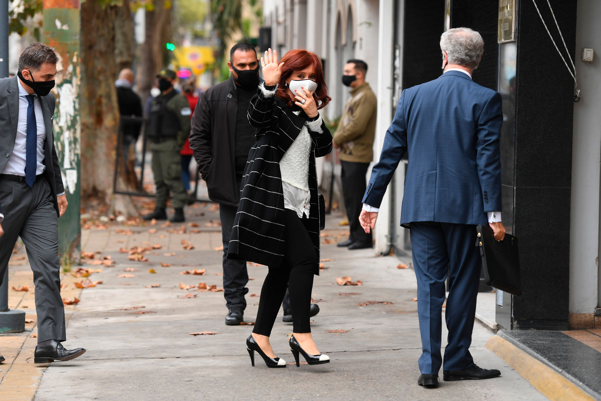 el dia que Cristina Kirchner se constituyó en querellante por el espionaje macrista (Maximiliano Luna)